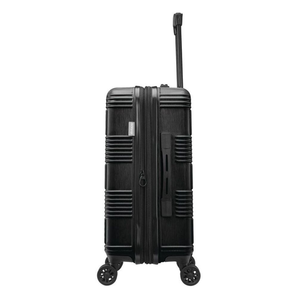 American Tourister Large Checked Luggage Suitcase 28" Hardside Spinner 8-Wheel - Picture 3 of 8